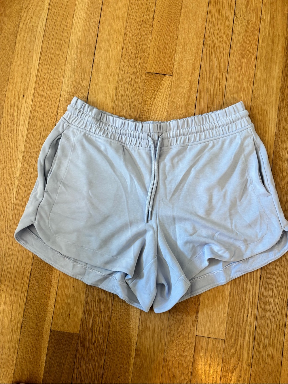 Athleta Light Blue Athletic Lounge Shorts